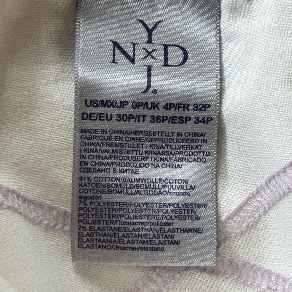 NYDJ Alina Corduroy Winter White Legging Jeans 0P - Picture 5 of 16